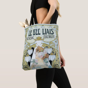 Bolsa Tote Arte Nova Antiga Le Bec Liais, Privat Livemont