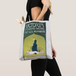 Bolsa Tote Arte Nova Antiga, Victoria Fahrrad Werke, Rehm