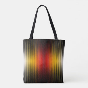 Bolsa Tote Arte Padrão de Cores de Campo Plasmático de Reentr