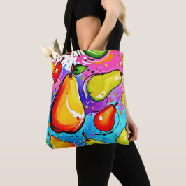 Bolsa Tote Arte Pop de Peras