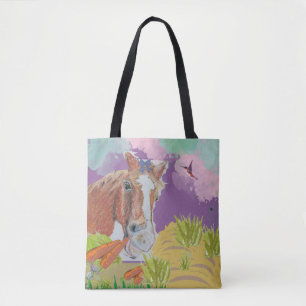 Bolsa Tote Arte popular pode cores