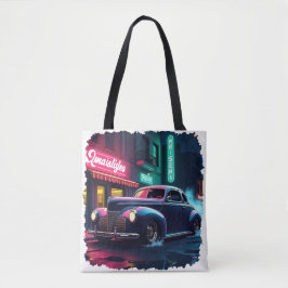 Bolsa Tote Arte Retro Cena de Rua