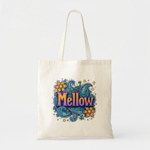 Bolsa Tote Arte Retro Hippie "Mellow" Psicodélico Groovy