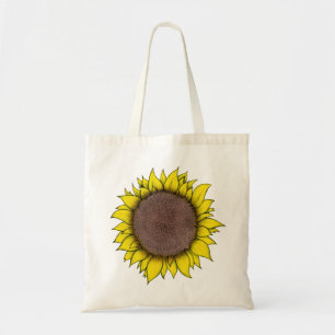 Bolsa Tote Arte Sunflower