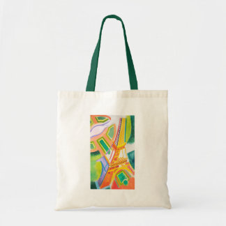 Bolsa Tote Arte Torre Eiffel de Vintage Robert Delaunay