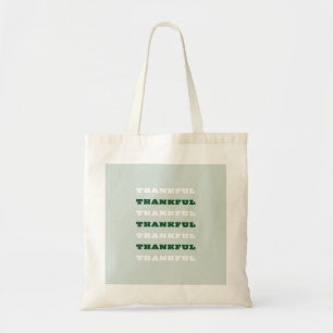 Bolsa Tote Arte Verde, Gratidão, Positiva