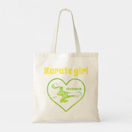 Bolsa Tote Artes marciais Japão Karate Girl Modern Girly Cute