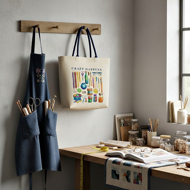 Bolsa Tote Artesãos personalizados (Criador carregado)