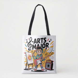 Bolsa Tote Arts Major Boy - Ilustração Única de Criação
