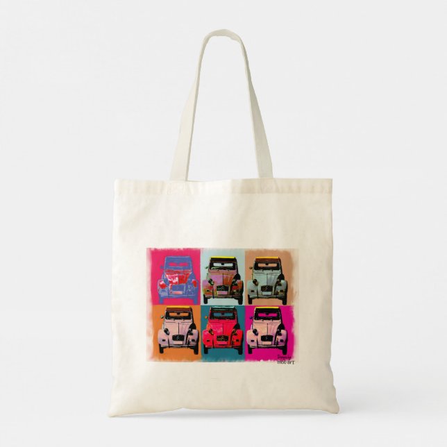 Bolsa Tote Arty Citroen 2CV bag (Verso)