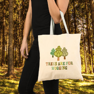 Bolsa Tote Árvore Caprichosa Abraçadora Tela