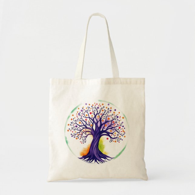Bolsa Tote Árvore da Vida (Frente)