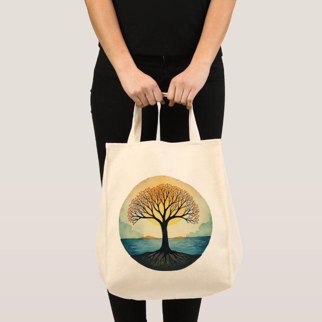 BOLSA TOTE ÁRVORE DA VIDA (Frente (produto))