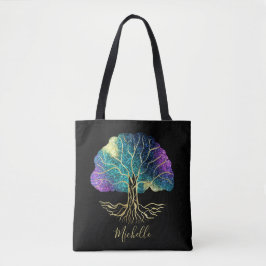 Bolsa Tote Árvore da Vida Celestial
