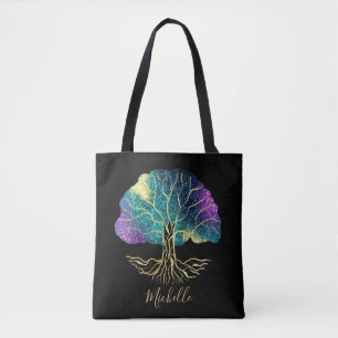 Bolsa Tote Árvore da Vida Celestial