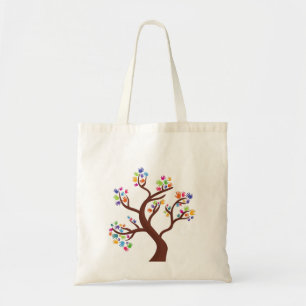 Bolsa Tote Árvore de Mão Humana.