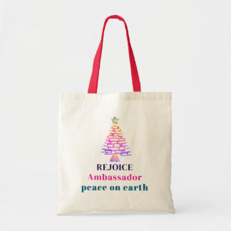 Bolsa Tote Árvore de Natal
