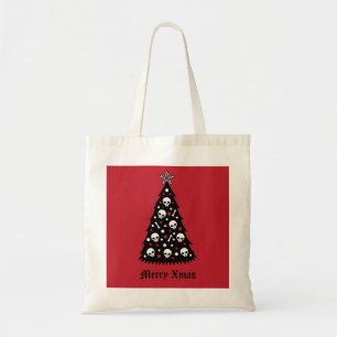Bolsa Tote Árvore de Natal Escuro