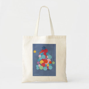 Bolsa Tote Árvore de Natal Moderna - KidsArt para CHOC