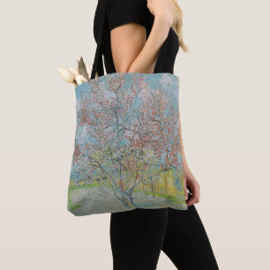 Bolsa Tote Árvore de Pêssego de Flor