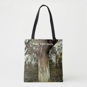 Bolsa Tote Árvore dos amantes