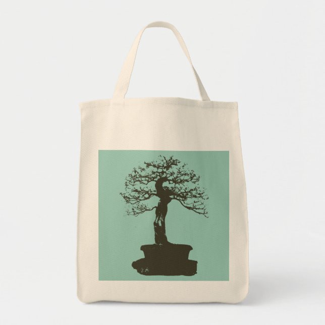 Bolsa Tote árvore dos bonsais (Frente)