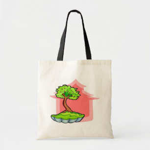 Bolsa Tote Árvore dos bonsais