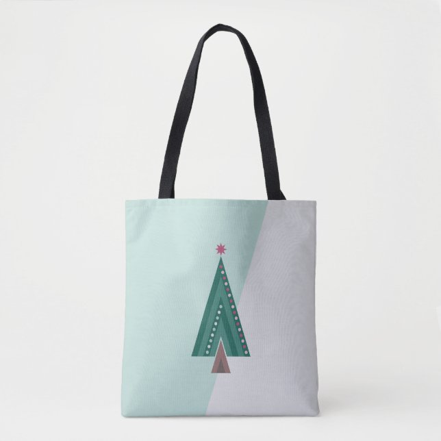Bolsa Tote Árvore Elegância Evergreen (Frente)