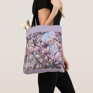 Bolsa Tote Árvore florescente da Magnolia