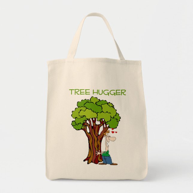 Bolsa Tote Árvore Hugger - Cara (Frente)