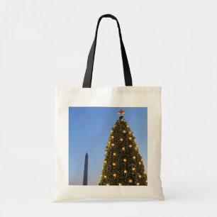 Bolsa Tote Árvore Nacional de Natal e Monumento a Washington