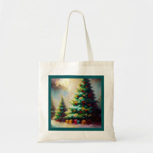 Bolsa Tote Árvore Natal 2