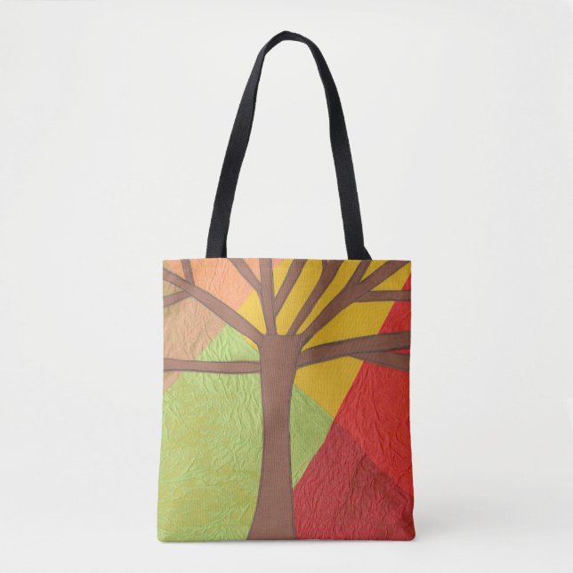 Bolsa Tote Árvore Sazonal (Frente)