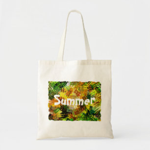 BOLSA TOTE ÁRVORES ABSTRATAS DO VERÃO