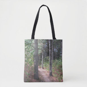 Bolsa Tote Árvores da Floresta de dois Lados