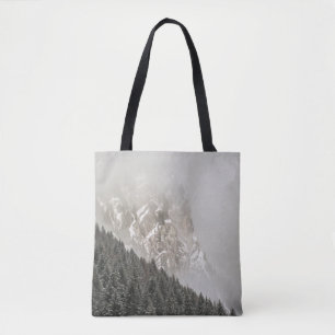 BOLSA TOTE ÁRVORES DE PINOS VERDES
