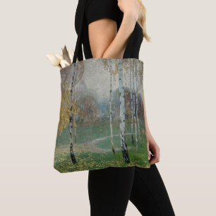 Bolsa Tote Árvores de vidoeiro, 1904 (óleo em canvas)