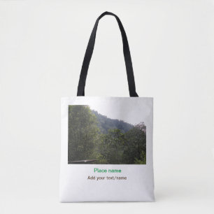 Bolsa Tote Árvores florestais da selva devem ter viagem para