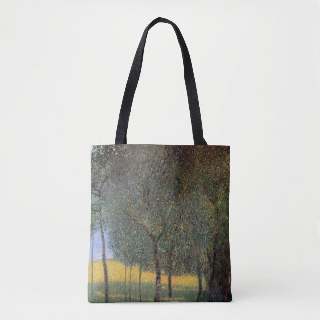Bolsa Tote Árvores Frutíferas, Gustav Klimt (Frente)
