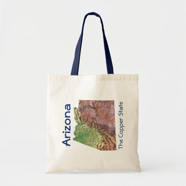 Bolsa Tote Arzonan Map Bag (Frente)