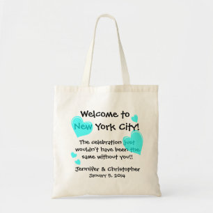 Bolsa Tote As bolsas bem-vindas da festa de casamento,