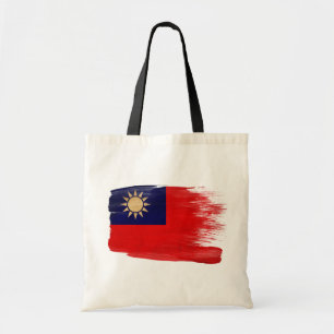 Bolsa Tote As bolsas de canvas da bandeira de Formosa