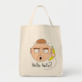 Bolsa Tote As bolsas de canvas de "Bananaphone" (luz)