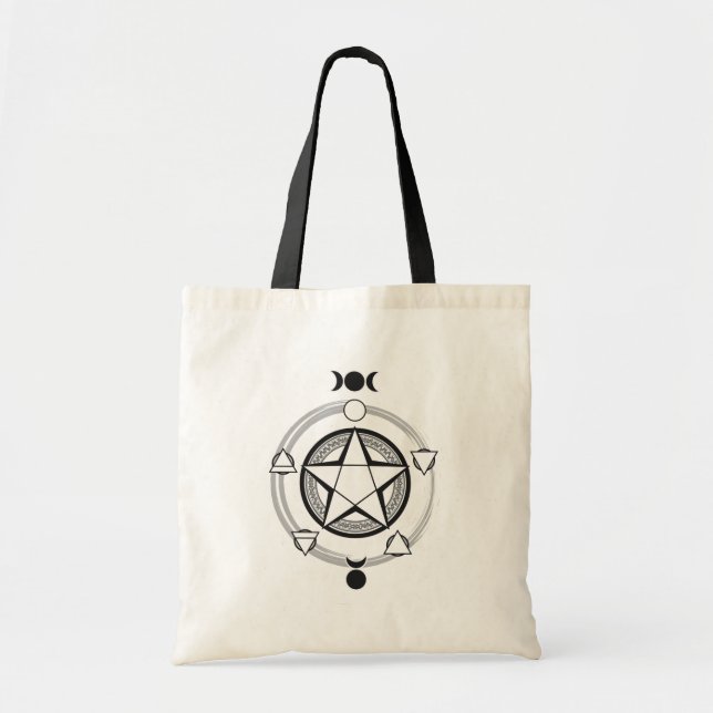 Bolsa Tote As Bolsas do Azodnem Pentacle (Frente)