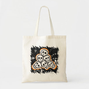 Bolsa Tote As bolsas do Dia das Bruxas dos crânios