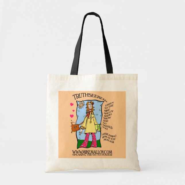 BOLSA TOTE AS BOLSAS DO MICROFONE MALLOY (Frente)