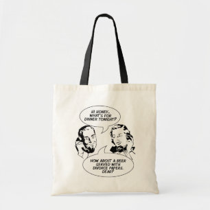 Bolsa Tote As bolsas feministas retros do humor