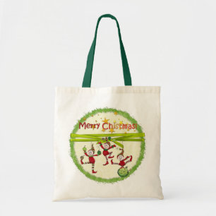 Bolsa Tote As bolsas festivas do presente do Natal dos