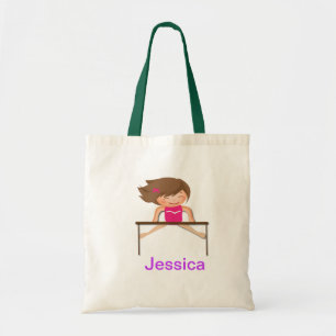 Bolsa Tote As BOLSAS personalizadas das meninas da ginástica