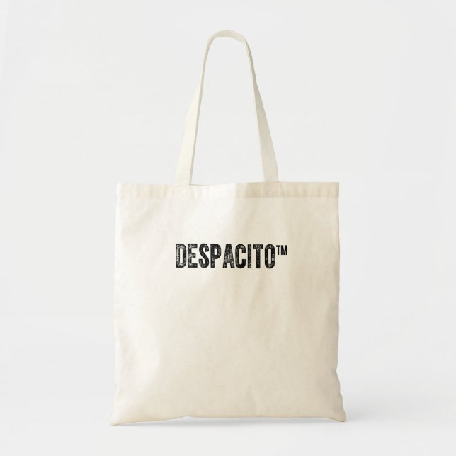 Bolsa Tote As bolsas reusáveis da loja de Despacito™ (Frente)